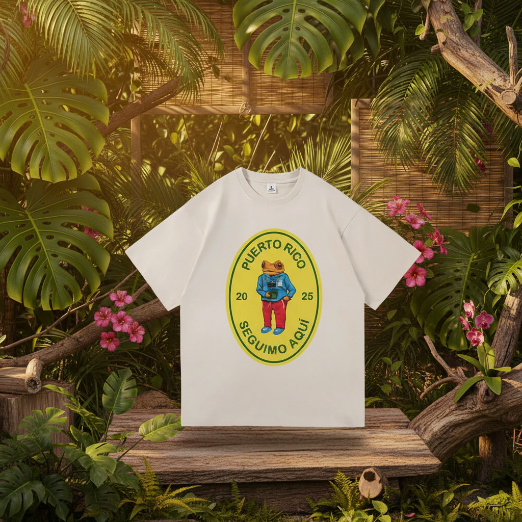 Camiseta beige - Puerto Rico