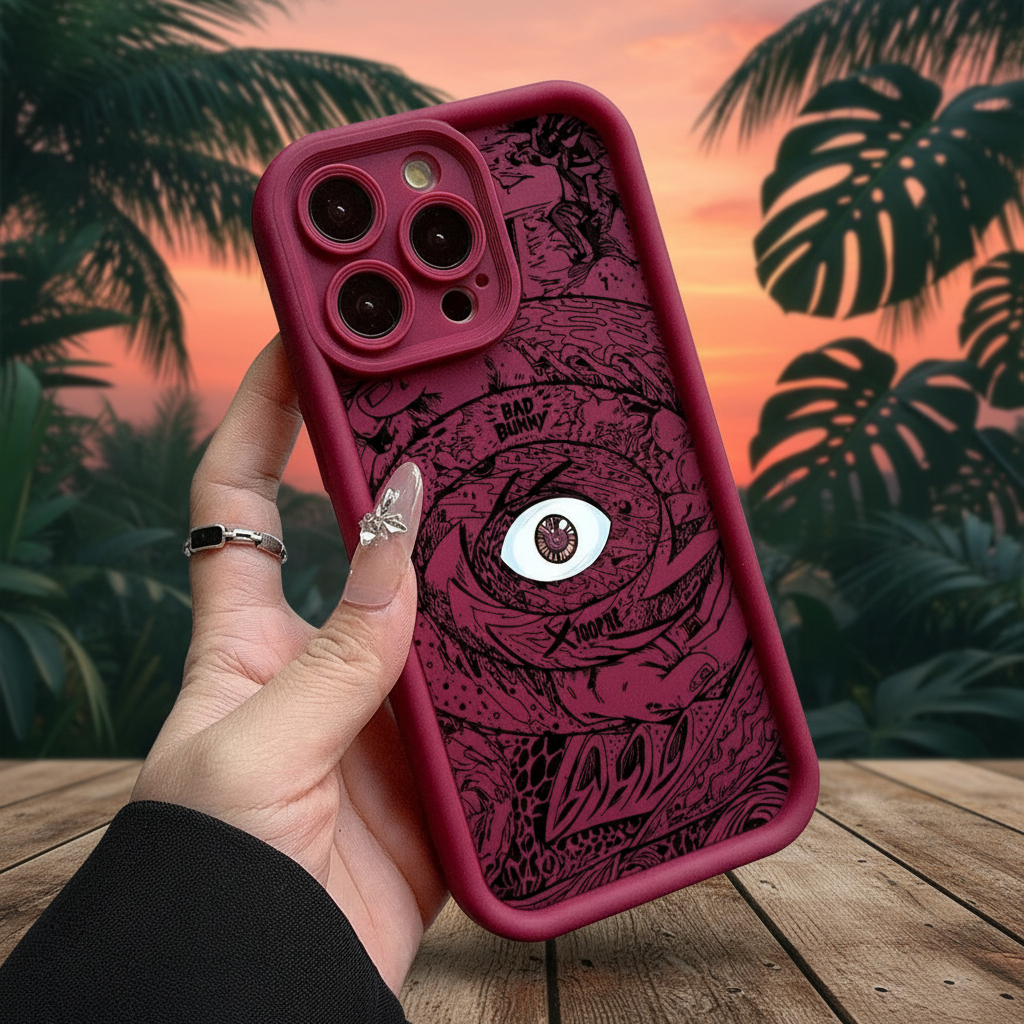 Funda 5 - fondo tropical