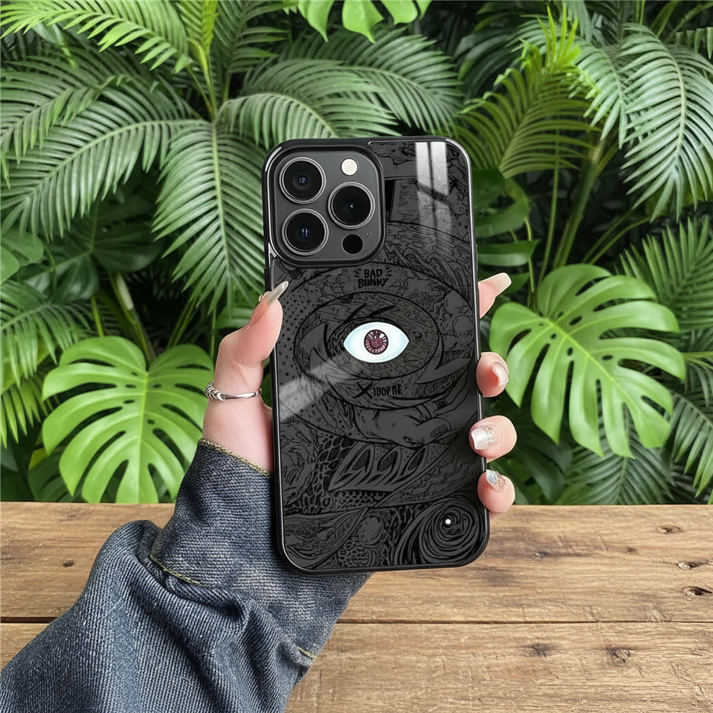 Funda mirror 1 - fondo tropical