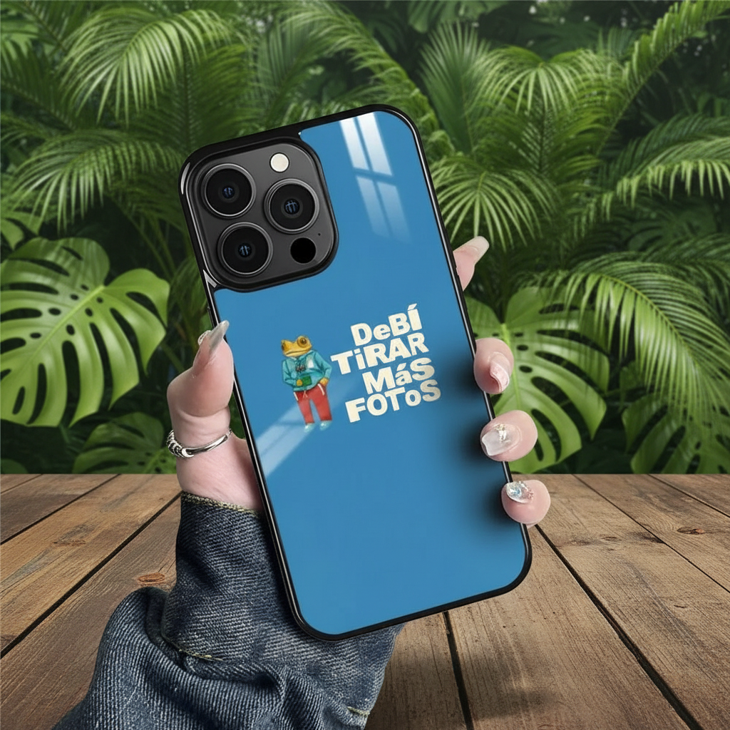 Funda mirror 3 - fondo tropical