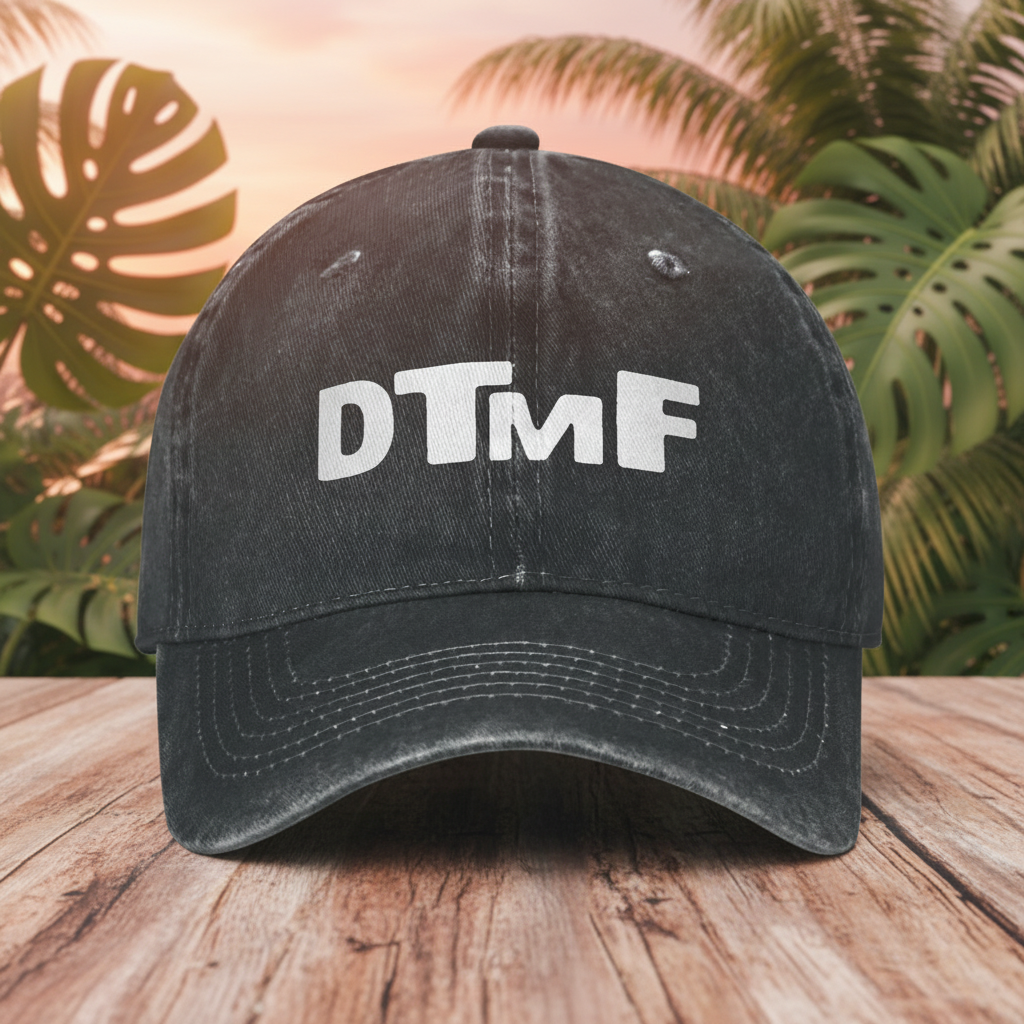 Gorra 1 - fondo tropical con madera