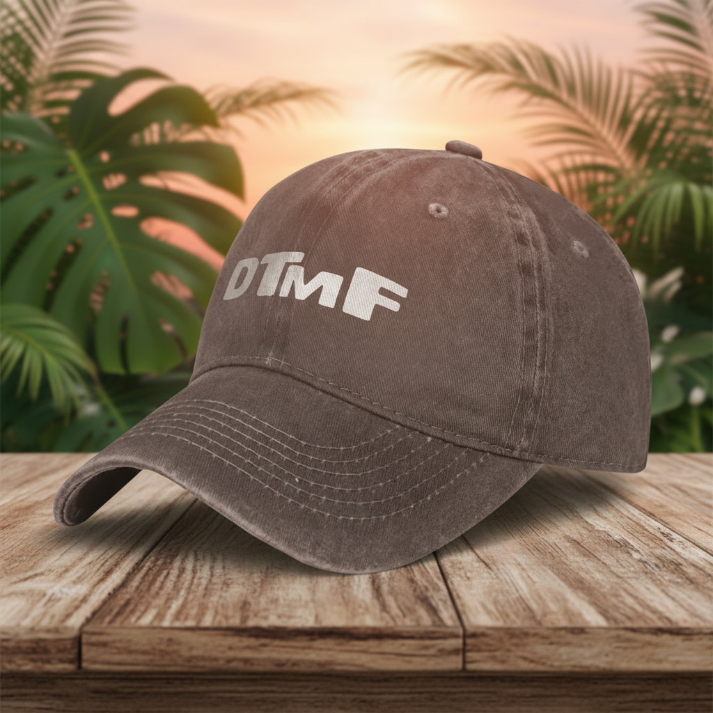 Gorra 2 - fondo tropical con madera